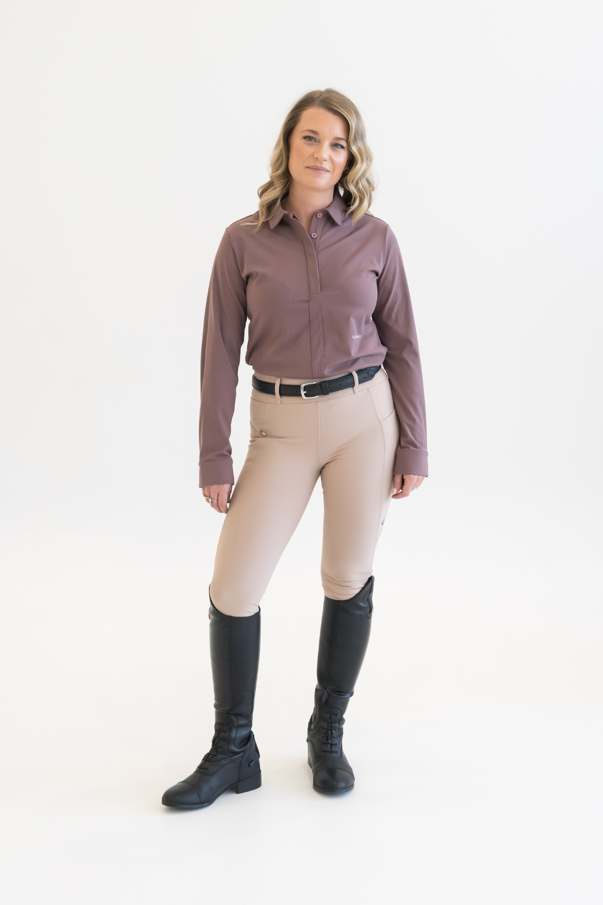 Showmark Leggings - Cobblestone Beige