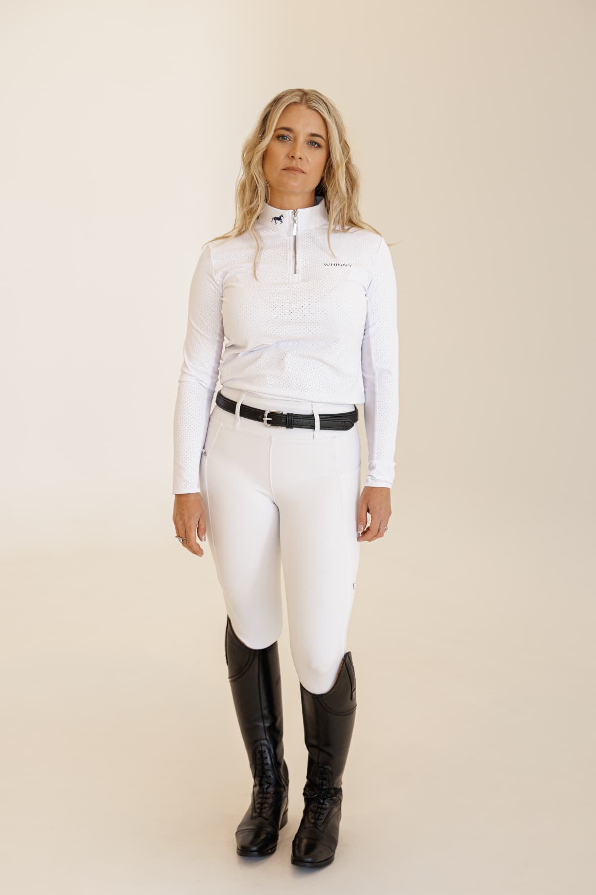 SunStopper Long Sleeve Top - White