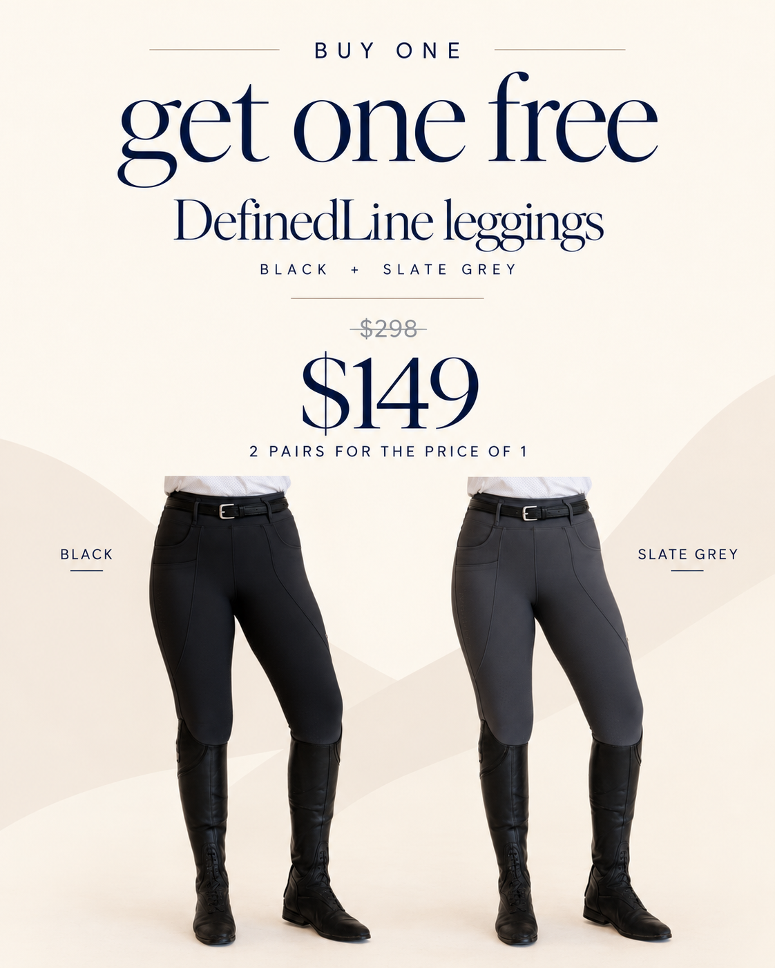 DefinedLine Leggings | 2 for 1