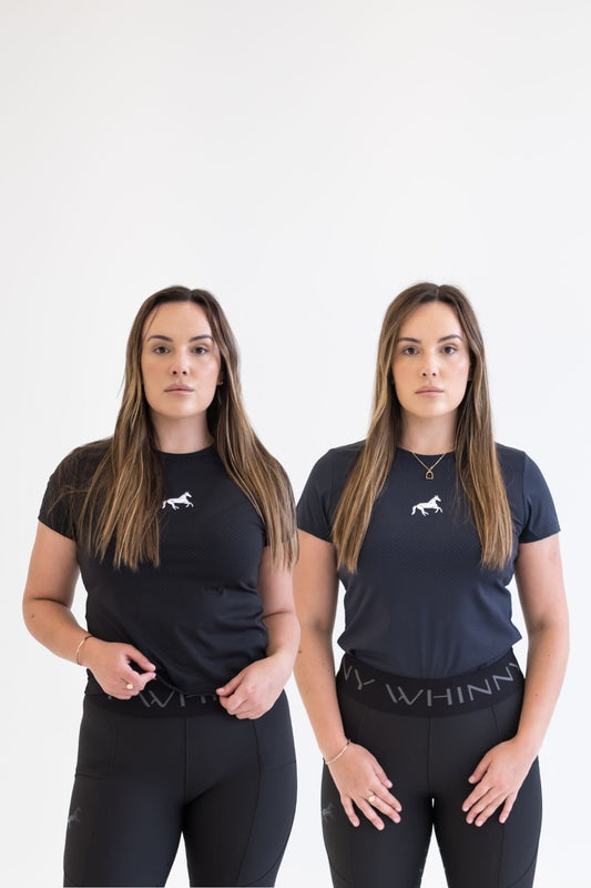 ActiveMesh Tee Duo – Midnight Navy & Black